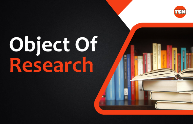 subject and object of research