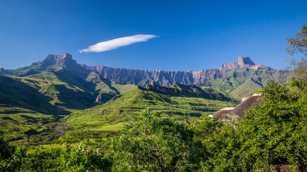 Drakensberg African mountain range